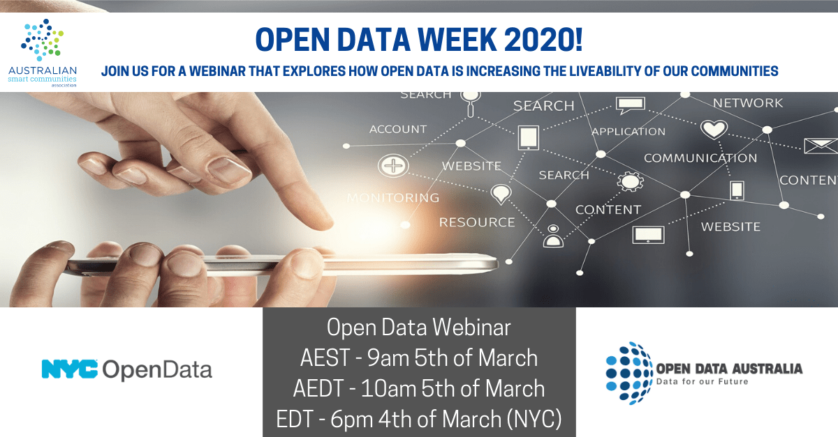 Open Data Week Webinar March 2020
